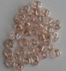 Superduo Pink Rosaline Transparent Shimmer 70120-14400 Czech Beads x 10g